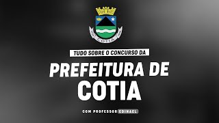 CONCURSO PREFEITURA DE COTIASP  PLANEJAMENTO DE ESTUDOS [upl. by Myrtie744]