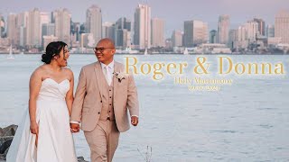 Roger amp Donna Full Wedding [upl. by Schwab]