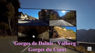 Echoes from the Gorges de Daluis Valberg and the Gorges du Cians  HD  Cycling France  騎自行車，法國 [upl. by Desberg]