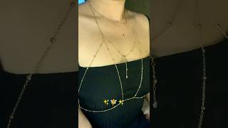 Bralette Body Chain Accessories🌼shorts bralette accessories bodyjewellery jwellery shortvideo [upl. by Herr]