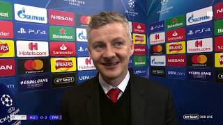 quotMountains are there to be climbedquot Ole Gunnar Solskjær reacts to his first Man Utd defeat [upl. by Ycinuq]