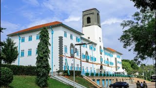 Makerere University burnt Main BuildingIconic Clock Tower Restored [upl. by Aevin]