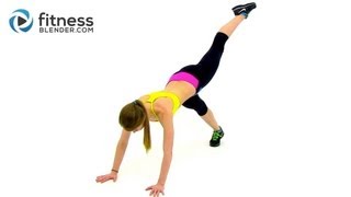 Calorie Blasting Low Impact Cardio Boot Camp  33 Minute Recovery Cardio Workout [upl. by Cassandry423]