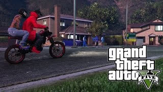 GTA 5 BLOODS VS CRIPS Ep9 SHE SET ME UP [upl. by Tallu734]