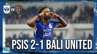 HIGHLIGHT PSIS 21 BALI UNITED LIGA 1 20232024 [upl. by Assirehc]