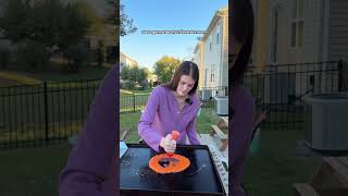 How did I do🎃👻 blackstonegriddle blackstone halloween outdoorcooking blackstonecooking mom [upl. by Asserak]