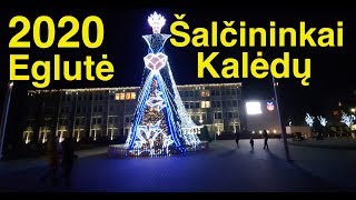 2021 Šalčininkų Kalėdų Eglė 2019 Salcinkinku Kaledine Eglute [upl. by Doralynne]