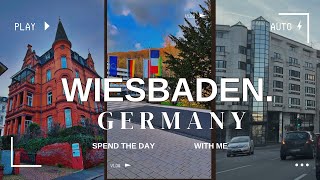 Wiesbaden Driving Tour 🇩🇪 Germany 4K Video Tour of Germany  Driving around in Wiesbaden [upl. by Kirstyn]