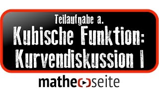 Kubische Funktion Funktionsanalyse  Kurvendiskussion Beispiel 1a wir zeichnen die Funktion [upl. by Libbey853]