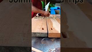 Jointing wood tipsp carpentry ideas woodworker woodwork woodworking woodidea diy woodcraft [upl. by Ringler]