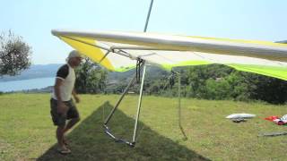 Icaro2000 RX2 hang glider set up [upl. by Laurin]