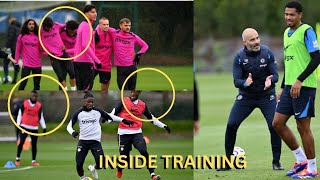 MOMENTUM Casadei And Nkunku Magicals Ahead Of GENT  Chelsea Training [upl. by Wanfried]