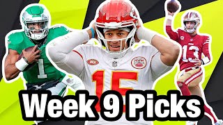 2024 NFL Week 9 Predictions and Picks [upl. by Nawiat725]