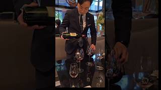 Opening a bottle of Chateau Lafite Rothschild – would you love to taste this wine🤩🎥diningkr [upl. by Anerda]