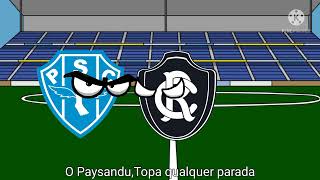 Hino do Paysandu Animado [upl. by Kegan499]