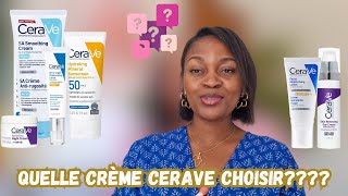 Quelle crème CERAVE choisir  Combinaison en fonction du type de peau [upl. by Llenej386]