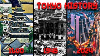 400 Years of Tokyos History From Edo to the Global Economy tokyo [upl. by Nairret]