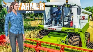 LS19 FarmerTown 24 CLAASEinführung und neue PLÄNE  LANDWIRTSCHAFTS SIMULATOR 19 [upl. by Sordnaxela]