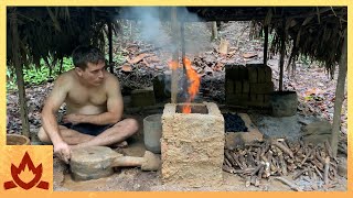 Primitive Technology Water Bellows smelt [upl. by Elvira760]