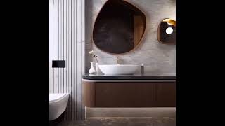 Small Bathroom Big Style Creative Toilet Design Solutions [upl. by Flight]