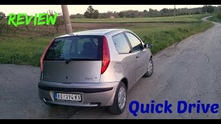 Fiat Punto 19 Jtd Review and Quick Drive  Test i Test voznja automobila [upl. by Masry]