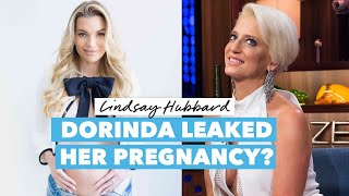 Dorinda Medley Called Out Over Lindsay Hubbard Pregnancy Leak [upl. by Tillfourd]