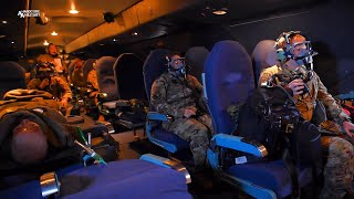 RealWorld Aeromedical Evac Scenario Onboard BEHEMOTH C5M Super Galaxy [upl. by Ennahgiel814]