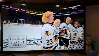 March 6 2024 Warroad Warriors High school hockey intro [upl. by Hamachi]