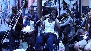 Doreen Ketchens Jazz  French Quarter New Orleans street performers [upl. by Nonahs816]