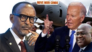 🚨Byakaze Amerika itegetse uRwanda kuvana abasirikare barwo muri Congo vuba na bwangu🔥 BIDEN YARAKAYE [upl. by Aoniak]