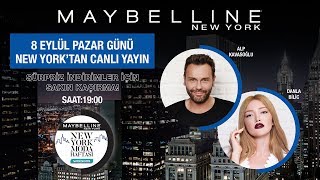 DANLA BİLİC İLE NEW YORK MODA HAFTASI ÖZEL CANLI YAYIN [upl. by Sommer]