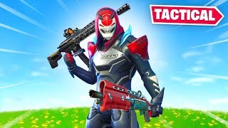 Fortnite but TACTICAL Weapons ONLY [upl. by Ahsinoj]