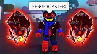 ROBLOX Meme Sea INSANE Error Sans [upl. by Nomannic851]