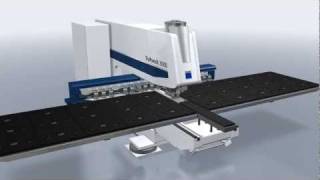 TRUMPF TruPunch 3000  Electric Punching Head [upl. by Chad]