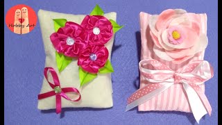 DIY Tutorial cuscinetti profumati feltro  DIY scented felt pillows [upl. by Cynar]