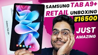 Samsung Tab A9 Plus Unboxing and ReviewDisplay Performance Battery Indian Retail unit SPen [upl. by Navanod]