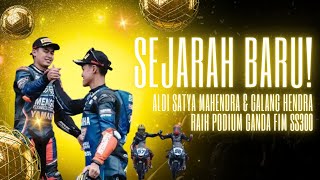 Sejarah Baru Aldi Satya Mahendra dan Galang Hendra Pratama Raih Podium Ganda [upl. by Trisa]