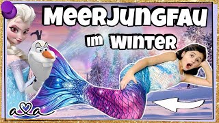 AVA wird zur MEERJUNGFRAU 🧜🏻‍♀️ im WINTER ❄️ durch VERZAUBERTES KOCHBUCH 🍴 Alles Ava [upl. by Germann]