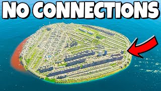 Can a COMPLETELY ISOLATED city thrive in Cities Skylines 2 [upl. by Artenek]