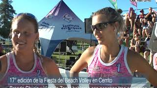 17° edición de la Fiesta del Beach Volley en Cerrito [upl. by Adnuahsar783]