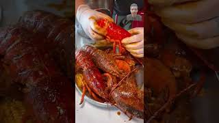 Could you finish an ENTIRE WHOLE LOBSTER lobster seafood foodch food diningplace mukbang pla [upl. by Dnaloy238]