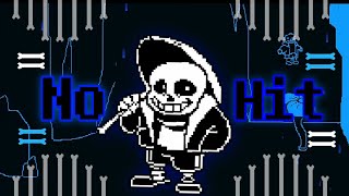 No Hit Prepacifist Sans fight [upl. by Nairahcaz]