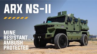 The ARX NSII MRAP  STANAG 4569 Level II  2a amp 2b Blast Protection [upl. by Turner902]