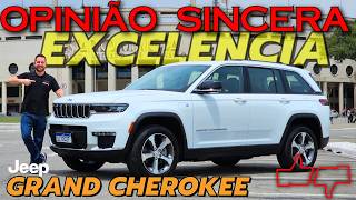 Novo JEEP Grand Cherokee 4xe 2024 SUV Híbrido 4x4 raiz luxo e conforto Preço consumo problemas [upl. by Kcirdehs]