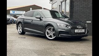 Used Audi A5 20 TDI ultra S line Sportback S Tronic I Motor Match Stafford [upl. by Quintana858]