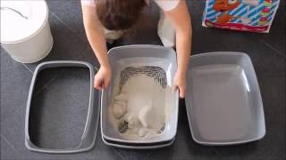 Always Cat Litter Box  Easy Clean [upl. by Esir]