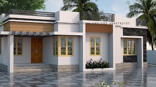 1300 sqft House plans FreeBudget Home plans Low cost house plans [upl. by Latnahc]