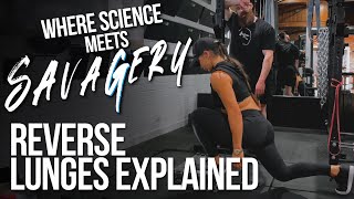 Reverse Lunges for Glutes Form and Tips [upl. by Sallyann]