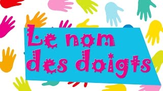 Nom des doigts de la main sens  enfants maternelle GS primaire CP french fingers and senses [upl. by Redlac]