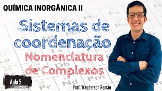 Sistema de Coordenação  Aula 5 Nomenclatura de Complexos [upl. by Lewert183]